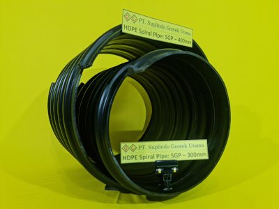 HDPE Corrugated Pipe (DW), Super-Drain: ID-100-150-200mm.